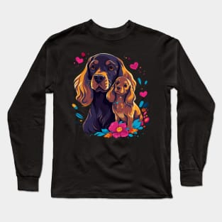 Cocker Spaniel  Mothers Day Long Sleeve T-Shirt